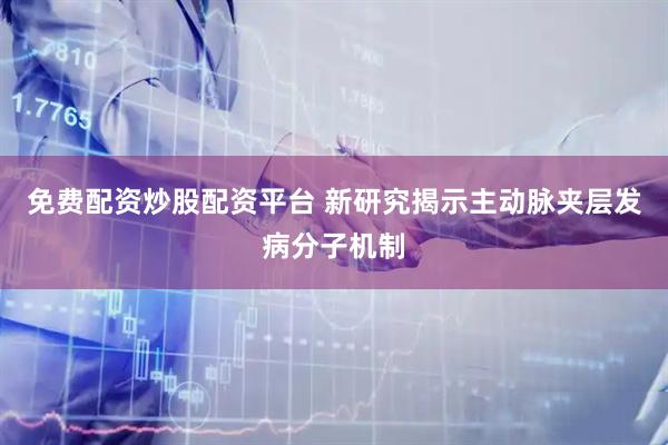 免费配资炒股配资平台 新研究揭示主动脉夹层发病分子机制